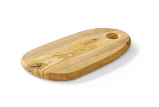 Tabla de servir, de madera de olivo, rectangular, con orificio, HENDI, 250x165x(H)18mm 1