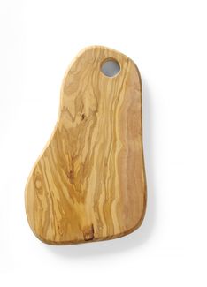 Tabla de servir, de madera de olivo, rectangular, con orificio, HENDI, 350x210x(H)18mm
