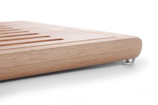 Bread cutting board, HENDI, Wood dark, 475x322mm 4