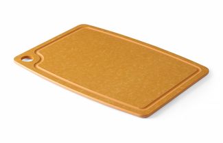 Wood fibre cutting board , HENDI, Brown, 370x275x(H)6mm
