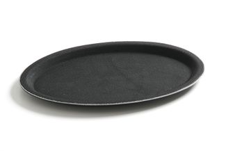 Serviertablett rutschfest, oval, HENDI, 200x265mm