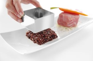 Food ring and pusher square, HENDI, food ring, 81x81x(H)45mm 2