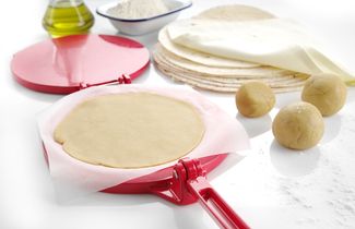 Tortilla Press, HENDI, Red, 250x200x(H)95mm 4