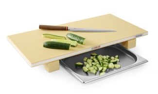 Podstawka pod deskę do sushi, 45×50×300 mm, Hasegawa, beżowy, 300x50x(H)45mm, Prostokątny 1