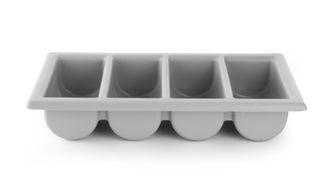 Besteckbehälter, HENDI, Hellgrau, 530x325x(H)100mm