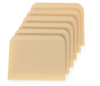 Škrabky na těsto, obdélníkové, HENDI, 6 ks, 120x96mm