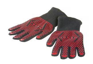 Heat resistant barbecue gloves - 2 pcs, HENDI, 2 pcs., (L)300mm 1