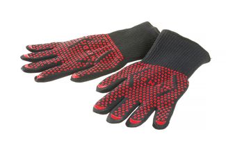 Heat resistant barbecue gloves - 2 pcs, HENDI, 2 pcs., (L)300mm 1