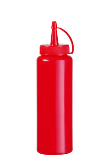 Pudelid külmade kastmete jaoks, HENDI, 0,35L, Punane, ⌀55x(H)205mm