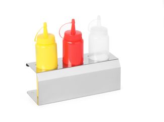 Saucenflaschen-Halter, HENDI, 3-fach, ø50 mm, 209x80x(H)78mm