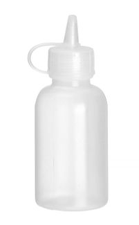 Mini dyspenser do sosów - zestaw 4 szt., HENDI, 0,05L, transparentny, ⌀35x(H)100mm