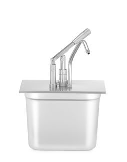 Lid with dispenser for GN containers, HENDI, GN 1/4, Silver, 321x165mm 1