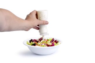 Dyspenser do zimnych sosów easy squeeze, HENDI, 0,2L, transparentny, ⌀60x(H)170mm