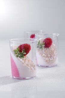 Kubek do przekąsek Fingerfood jednorazowy – zestaw 100 szt., HENDI, 0,09L, 100 szt., ⌀50x(H)65mm