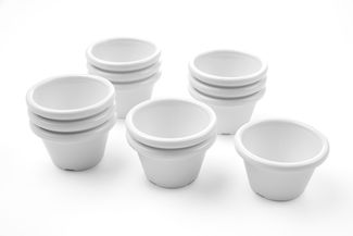 Ramekinova miska - 12 kusov, HENDI, 0,045L, Slonovinová, 12 ks, ⌀60x(H)35mm 3