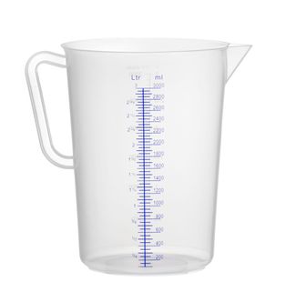 Polüpropüleenist kann mõõteskaalaga, HENDI, Kitchen Line, 3L, ⌀160x(H)240mm
