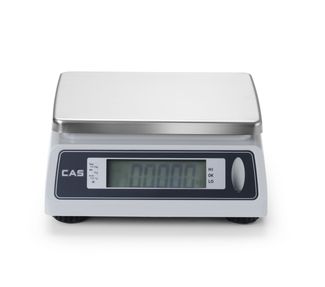 Waga z legalizacją, wodoodporna, CAS, 3 kg, 299x256x(H)117mm
