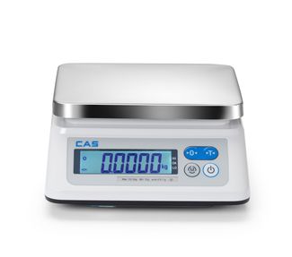 Waga z legalizacją, CAS, 3 kg, biały, 285x256x(H)123mm 3