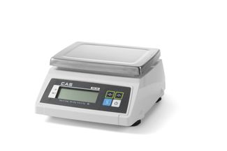 Waterproof scales with certification, CAS, 2 kg, 278x317x(H)141mm 1
