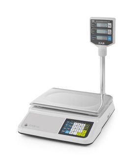 Counting scales (certified) with pillar, CAS, 335x435x(H)475mm 1