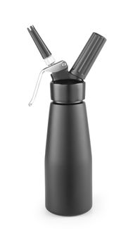 Cream whipper, HENDI, Kitchen Line, 0,5L, Black, ⌀80x(H)260mm 4