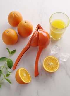 Citrusinių vaisių spaustuvas, BarUp, oranžinė (apelsinams), 232x91x(H)60mm 1