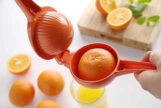 Citrusinių vaisių spaustuvas, BarUp, oranžinė (apelsinams), 232x91x(H)60mm 1