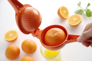 Citrusinių vaisių spaustuvas, BarUp, oranžinė (apelsinams), 232x91x(H)60mm 1