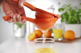 Citrusinių vaisių spaustuvas, BarUp, oranžinė (apelsinams), 232x91x(H)60mm 1