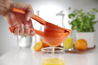 Citrusinių vaisių spaustuvas, BarUp, oranžinė (apelsinams), 232x91x(H)60mm 1