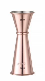 Jigger 30/50 ml, BarUp, Copper, ⌀45x(H)114mm