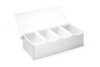Condiment holder, BarUp, 4 containers, 295x148x(H)85mm 1