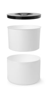 Nádoba na ľad, BarUp, 10L, Biela, ⌀292x(H)220mm