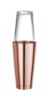Boston shaker, BarUp, 0,8L, Copper, ⌀90mm 2