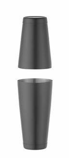 Šejkr Tin-on-Tin Boston, BarUp, 0,8L, Černá, ⌀90mm 2