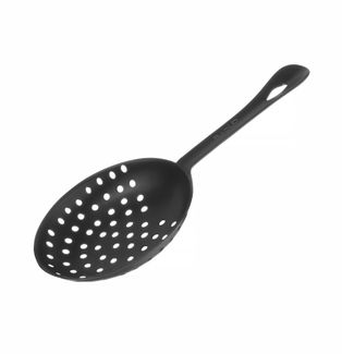 Julep strainer, BarUp, Black, 160x76mm 2