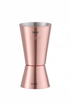 Jigger, miarka barmańska 25/50 ml, BarUp, miedziany, ⌀42x(H)86mm
