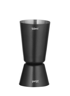 Jigger 25/50 ml, BarUp, Black, ⌀45x(H)86mm