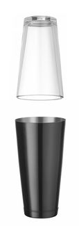 Boston shaker, BarUp, 0,8L, Black, ⌀x(H)mm 3