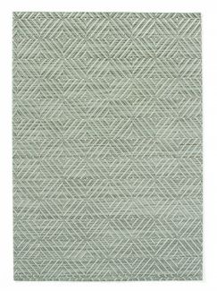 Prostírání, geometrický vzor, HENDI, Zelená, 6 ks, 450x300mm