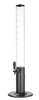 Table beer tap, BarUp, 5L, Black, ⌀100x(H)1150mm 3