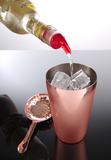 Free-flow pourer, BarUp, Red, Red, 4 pcs