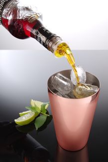 Free-flow pourer, BarUp, Yellow, Yellow, 4 pcs