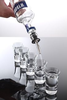 Free-flow pourer, BarUp, Slow flow, 6 pcs