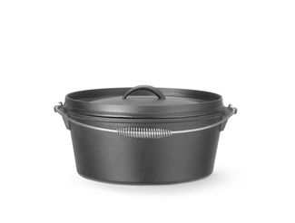 Cast iron pot, HENDI, 7,2L, Black, ⌀310x(H)130mm, Round 1