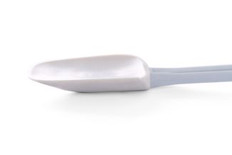 Scraper spoon shaped, HENDI, Kitchen Line, White, 254x57mm 3