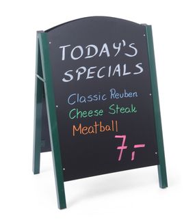 Pavement blackboard, HENDI, 700x500x(H)1100mm