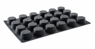 Silikona veidne MUFFIN, HENDI, 570x375x(H)40mm, Apaļa 1