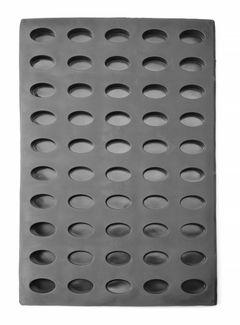 Silikona veidne OVAL, HENDI, 570x375x(H)20mm, Ovāls 2