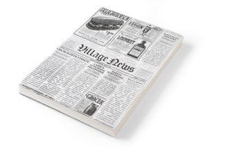 Carta antigrasso, HENDI, Carta di giornale, 500 pezzi, 250x350mm